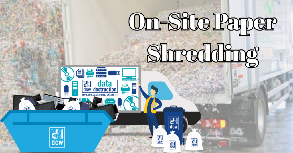 on-site paper shredding