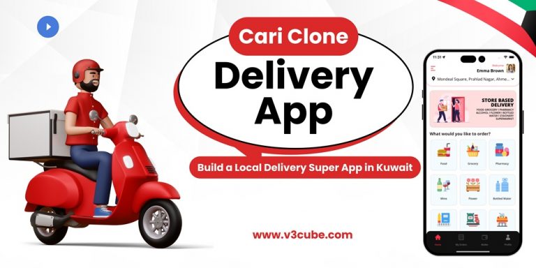 All-in-One Delivery App Development in Kuwait with Cari Clone