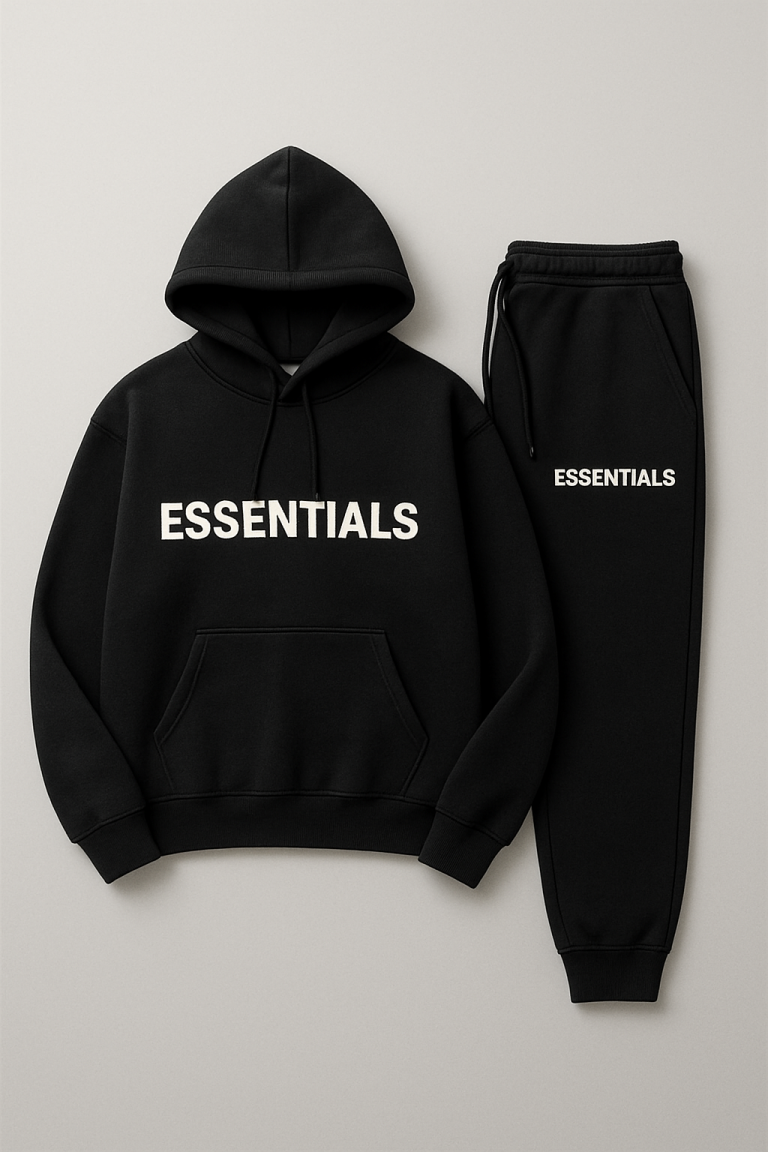 The Essentials Tracksuit: The UK’s Favourite Streetwear Staple Taking Over Every City