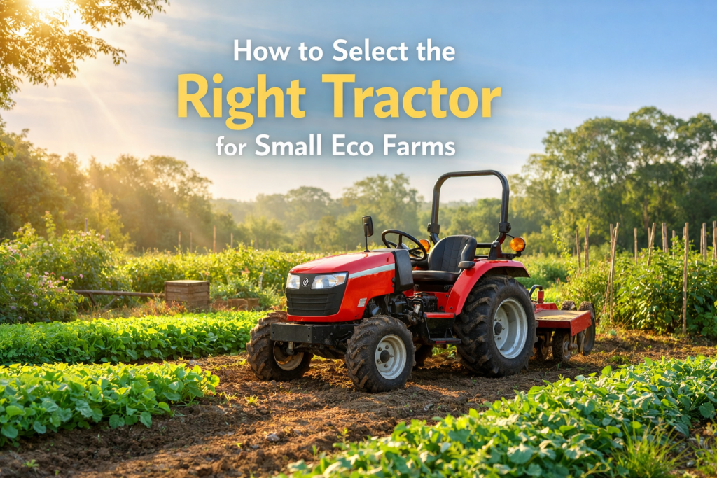 tractor for small eco farms