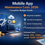 mobile app maintenance costs 2026
