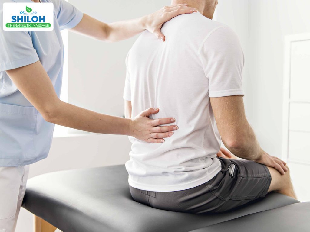 back neck pain massage