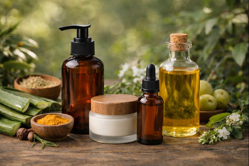 herbal cosmetics
