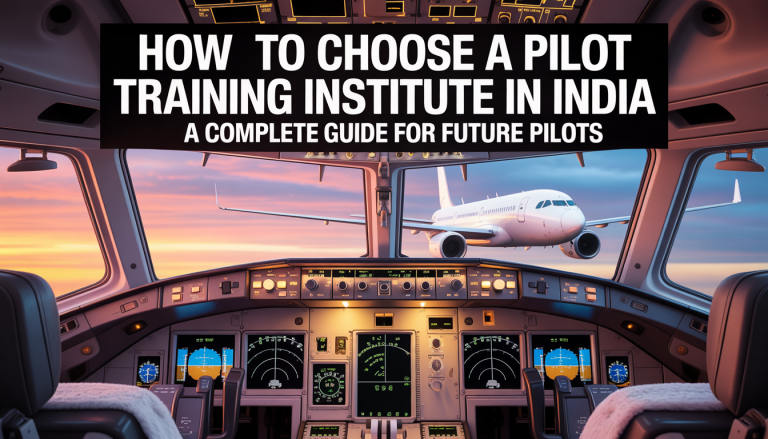 How to Choose a Pilot Training Institute in India: A Complete Guide for Future Pilots 