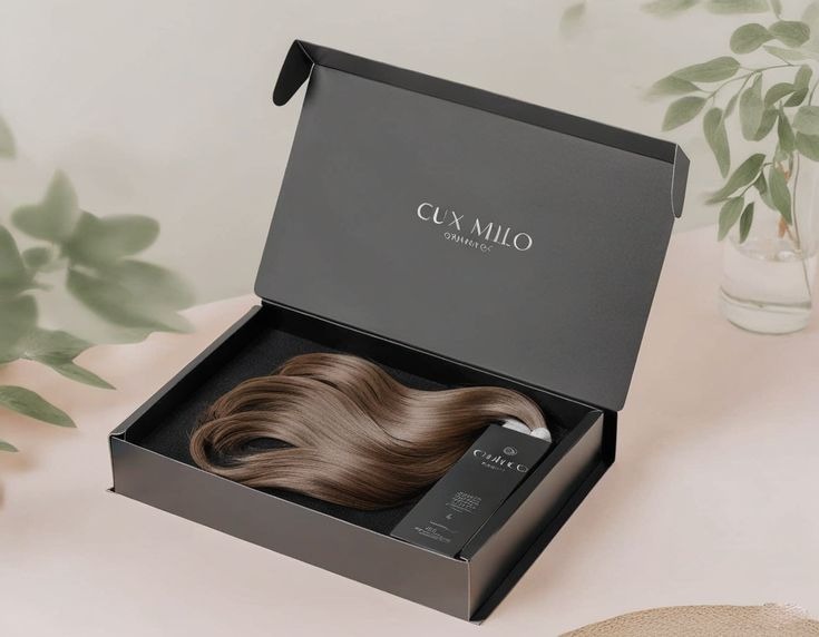 custom hair extension boxes