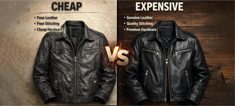 What are the benefits of choosing premium leather jackets over cheaper ones?