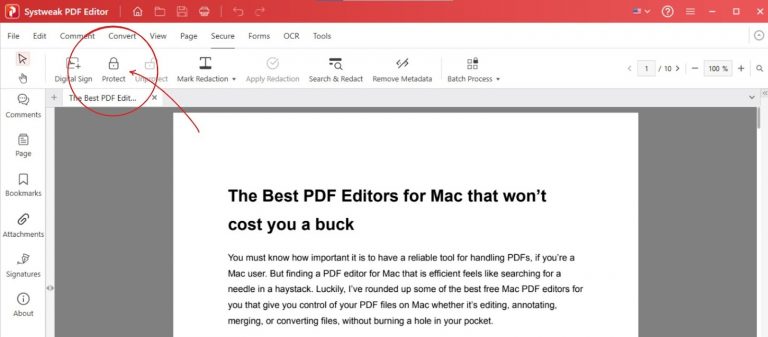 How to Password Protect a PDF in Windows 11