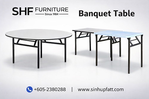 How to choose the Perfect Banquet Table for Large-Scale Events in Malaysia?