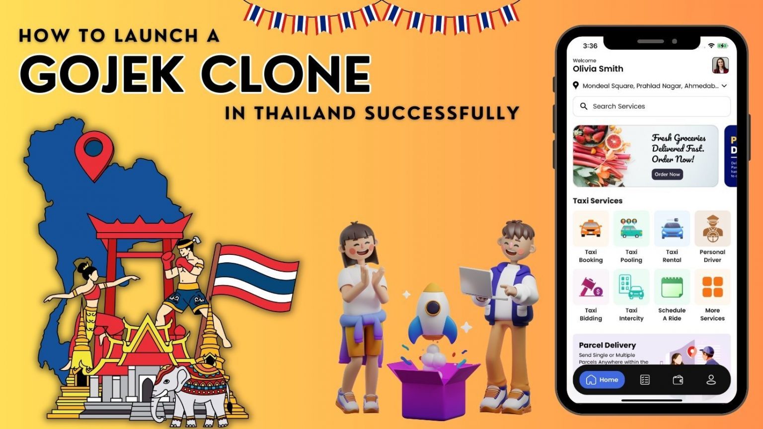 Gojek Clone in Thailand