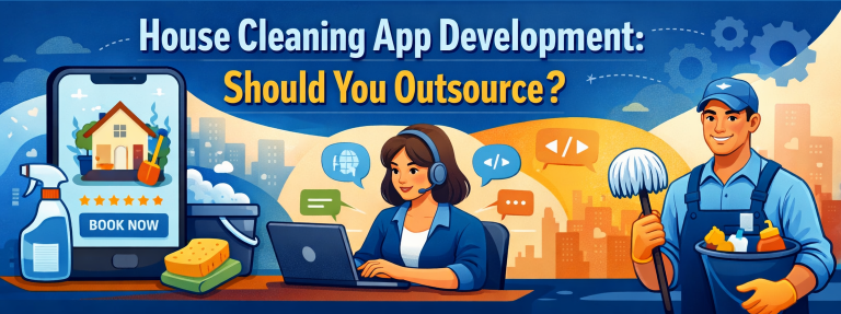 Is Outsourcing a Smart Move for House Cleaning App Development?
