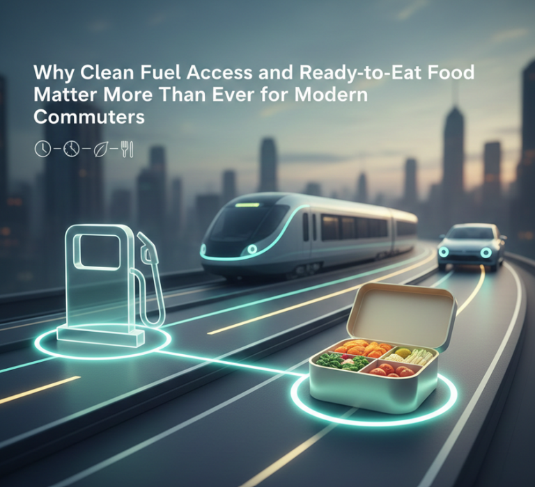 Why Clean Fuel Access and Ready-to-Eat Food Matter More Than Ever for Modern Commuters