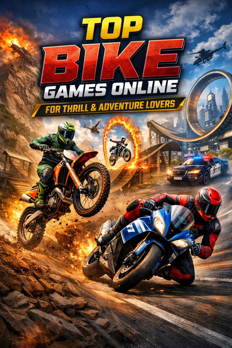 Top Bike Games Online for Thrill & Adventure Lovers
