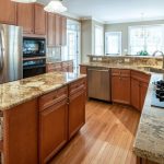 vintage wood kitchen