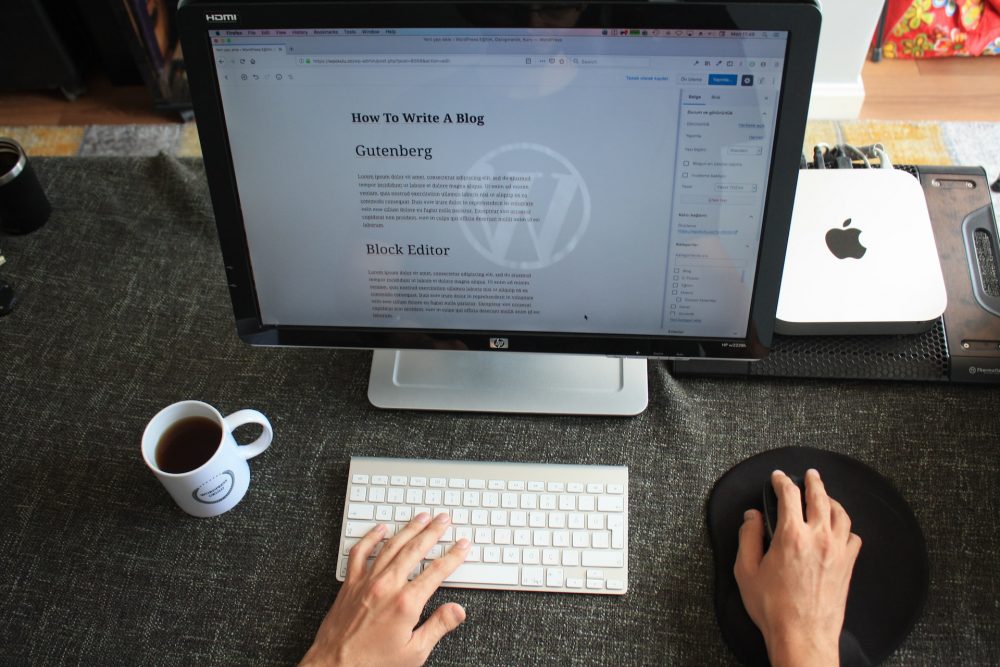 use wordpress for blogging