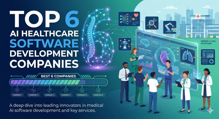 Best 6 AI Healthcare Software Development Companies