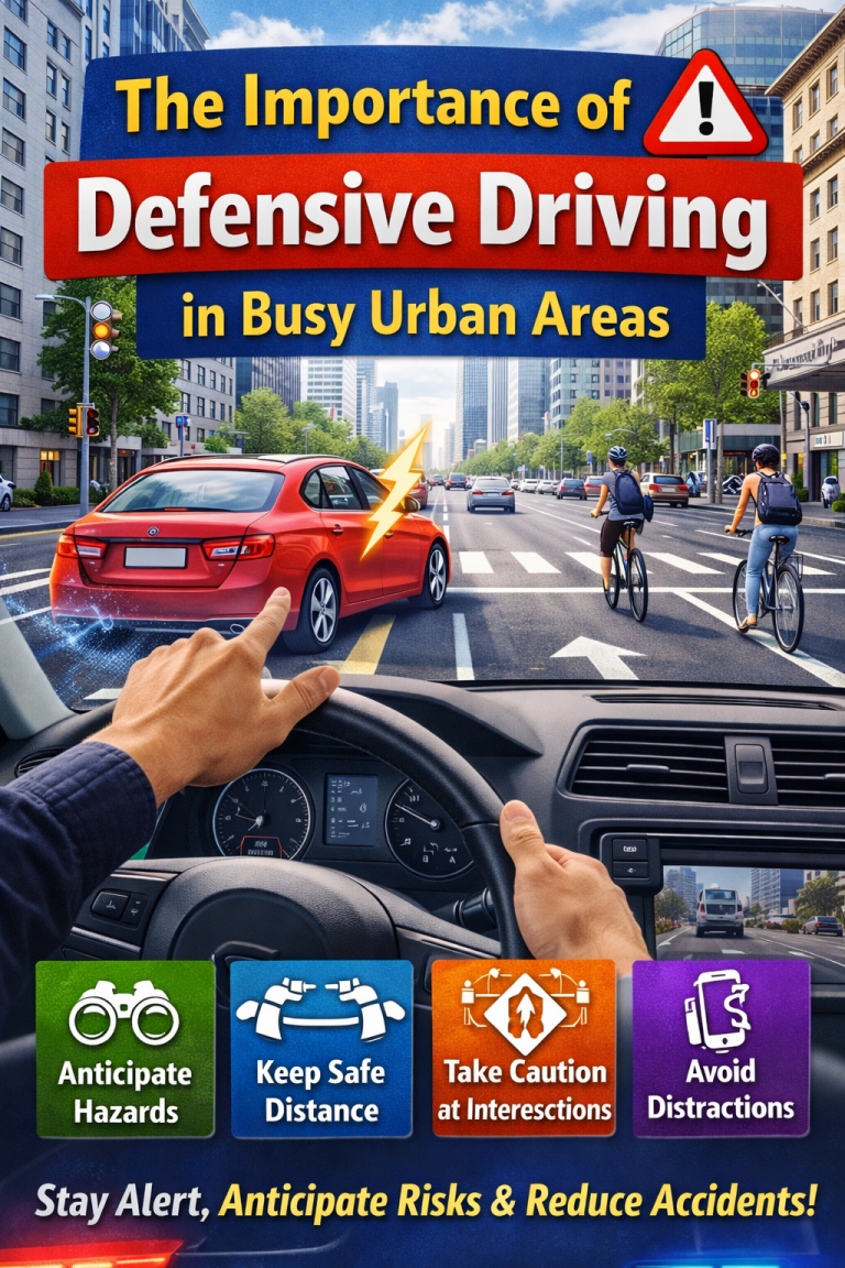 The Importance of Defensive Driving in Busy Urban Areas