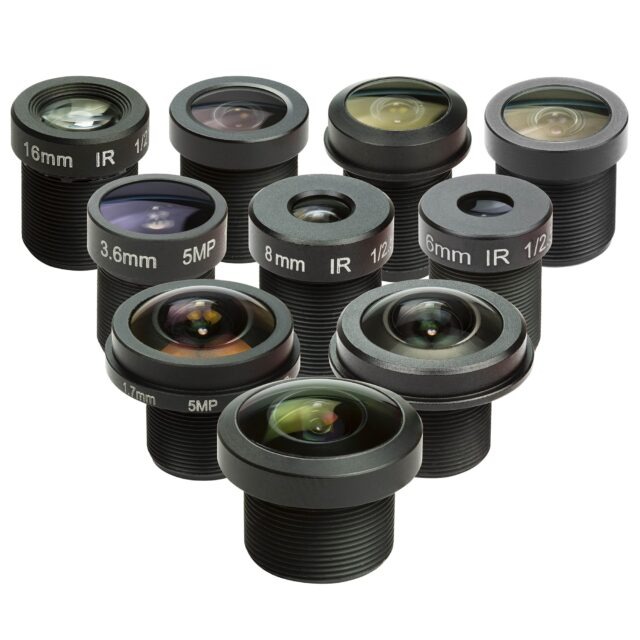 surveillance camera lens