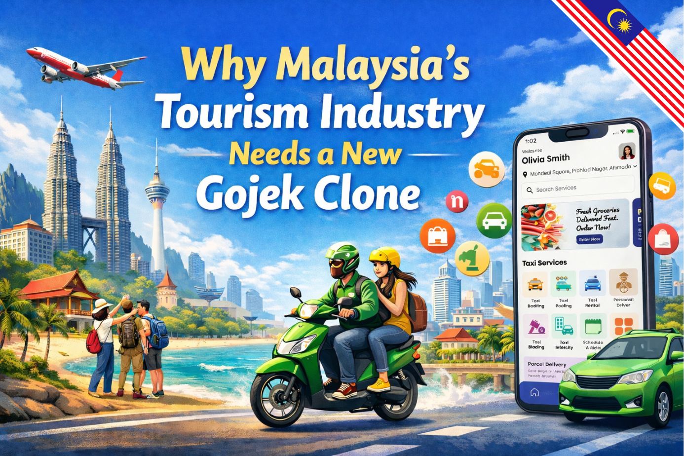gojek clone in malaysia