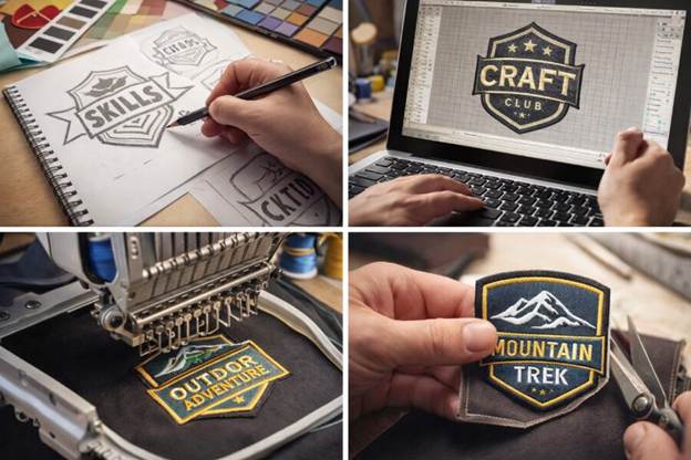 sew on patch creation