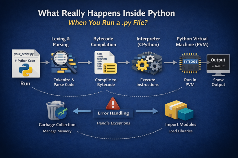 What Really Happens Inside Python When You Run a .py File?