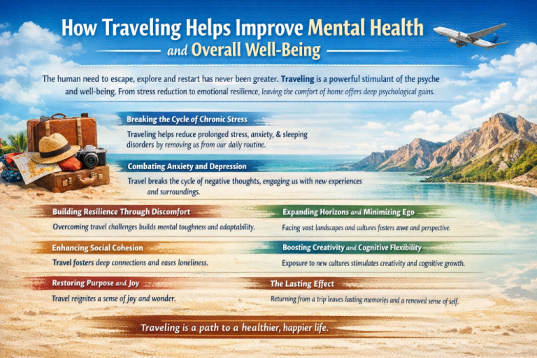 How Traveling Helps Improve Mental Health and Overall Well-Being