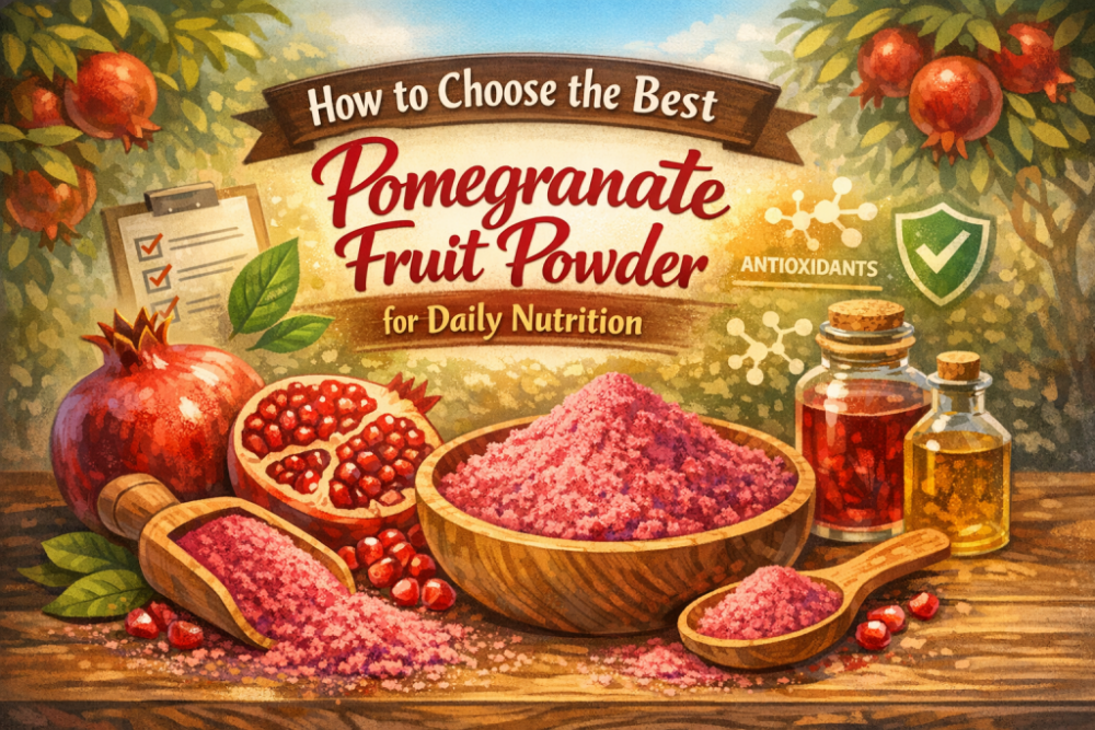 pomegranate fruit powder