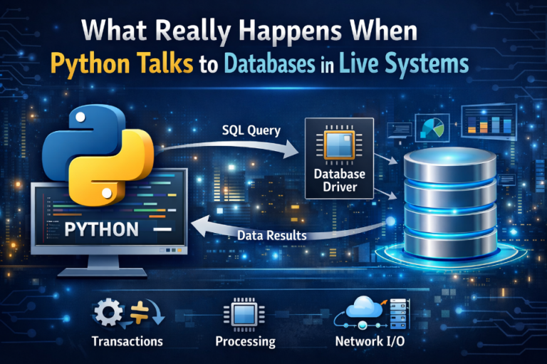 What Really Happens When Python Talks to Databases in Live Systems