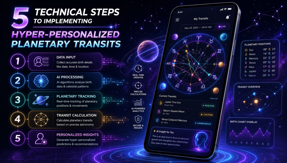hyper-personalized planetary transits