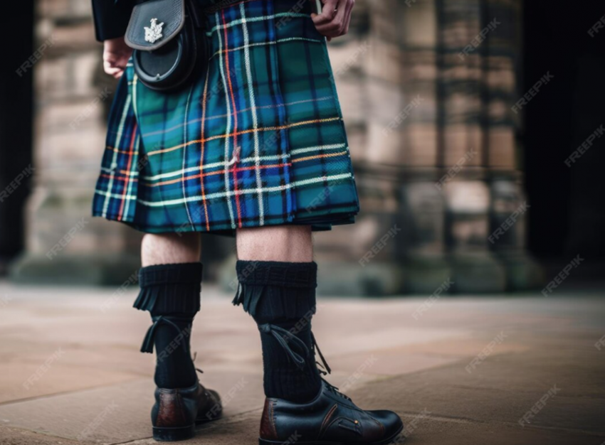 argyle tartan kilt