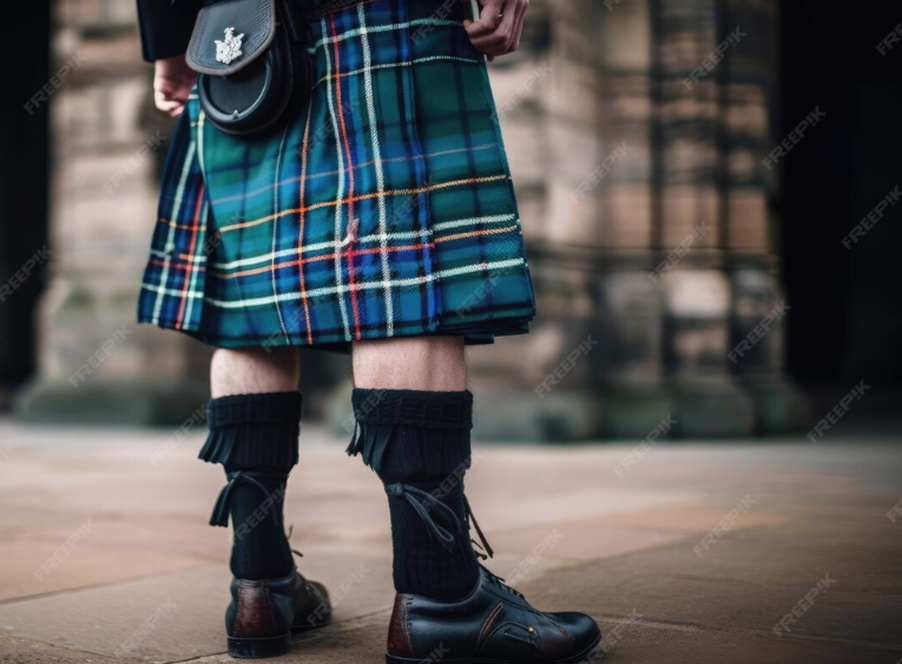 argyle tartan kilt