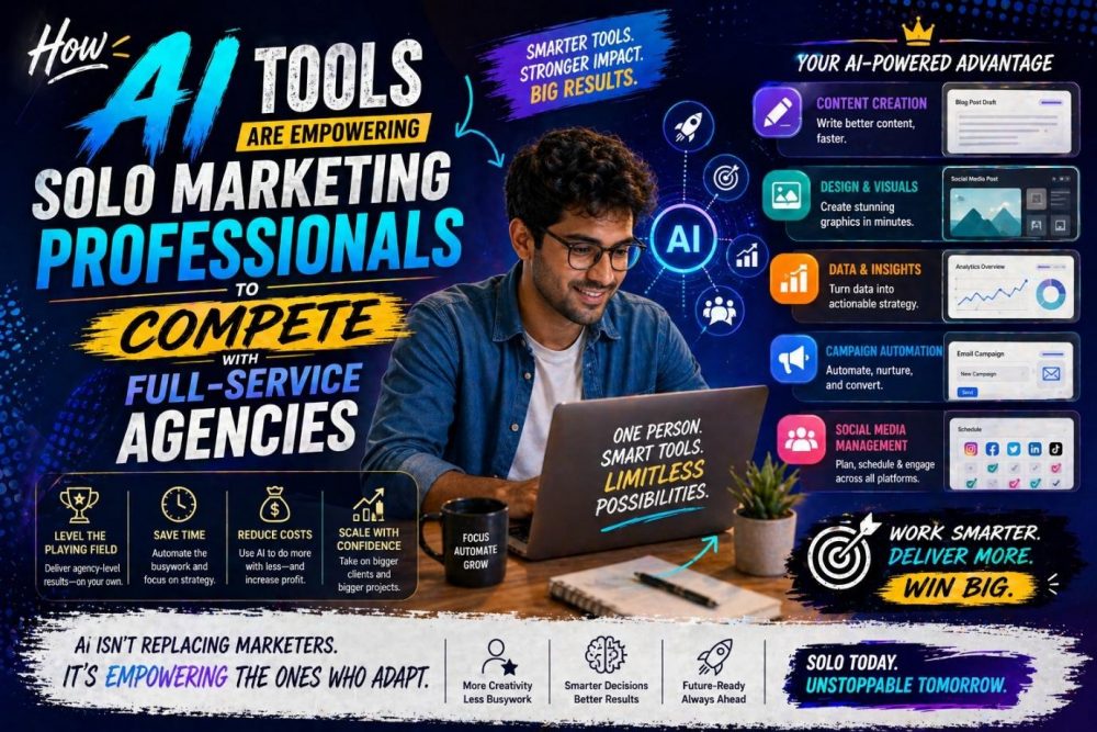 ai tools for solo marketing professionals