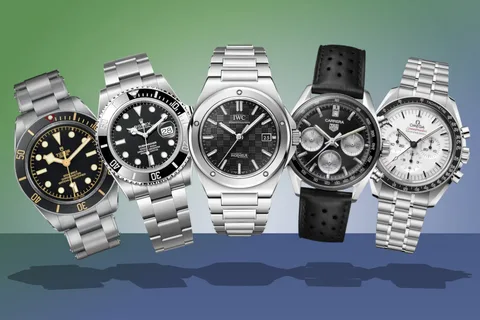 luxury stainless steel watches