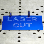 laser engraved aluminum plate