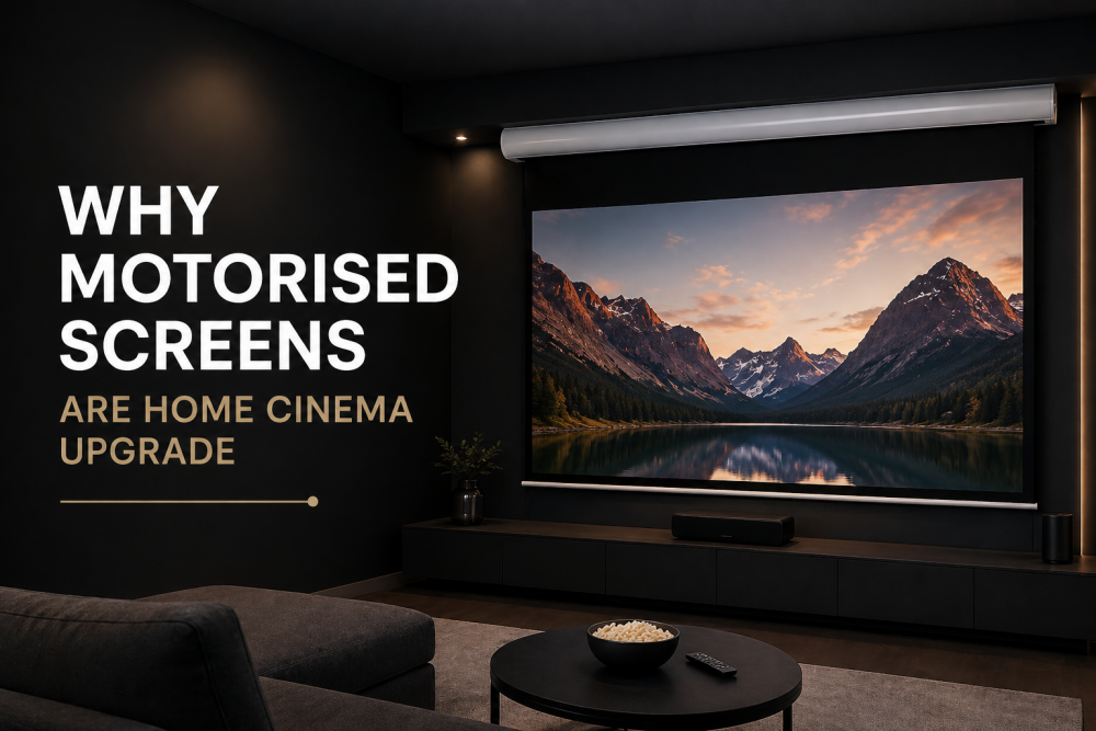 motorised screens home cinema
