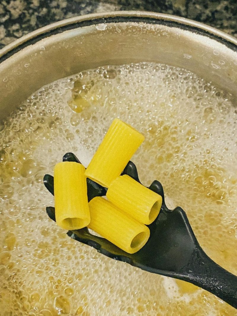 cook pasta at home