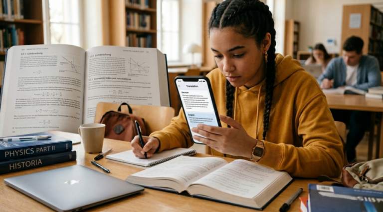 Photo Translation Tools for Students: How Image Translators Help with Homework