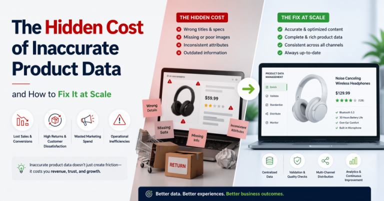 The Hidden Cost of Inaccurate Product Data and How to Fix It at Scale