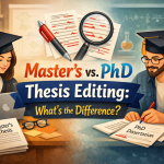 phd thesis editing