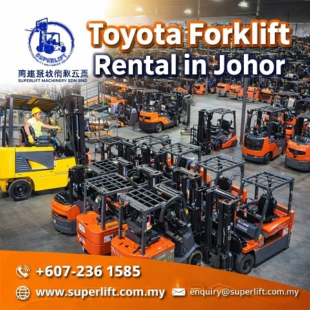 toyota forklift rental johor