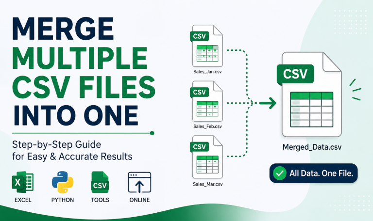 How to Merge Multiple CSV Files into One?