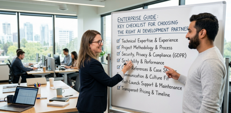 Enterprise Guide: Key Checklist for Choosing the Right AI Development Partner