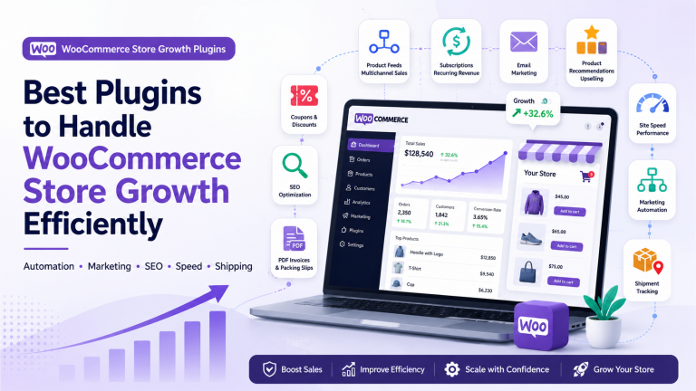 Best Plugins to Handle WooCommerce Store Growth Efficiently