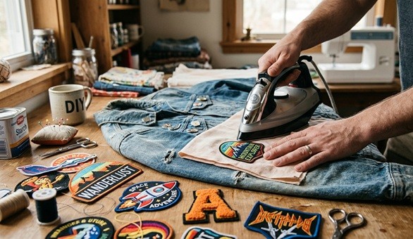 How to Use Iron On Patches to Refresh Your Old Clothing