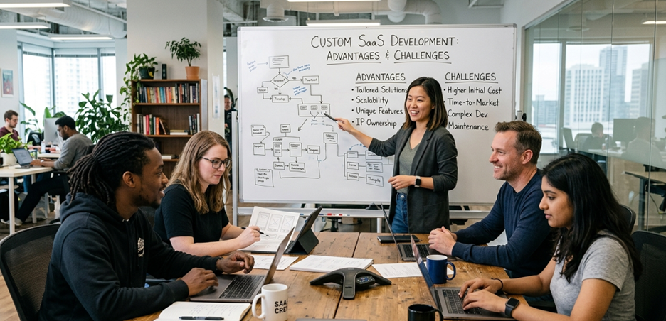 custom saas development