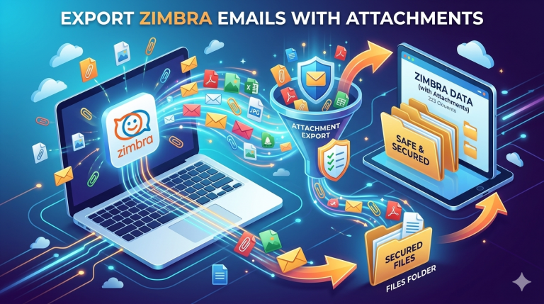 Export Zimbra Emails with Attachments – Complete Guide