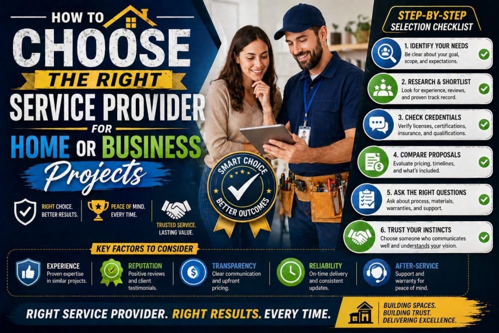 service provider selection