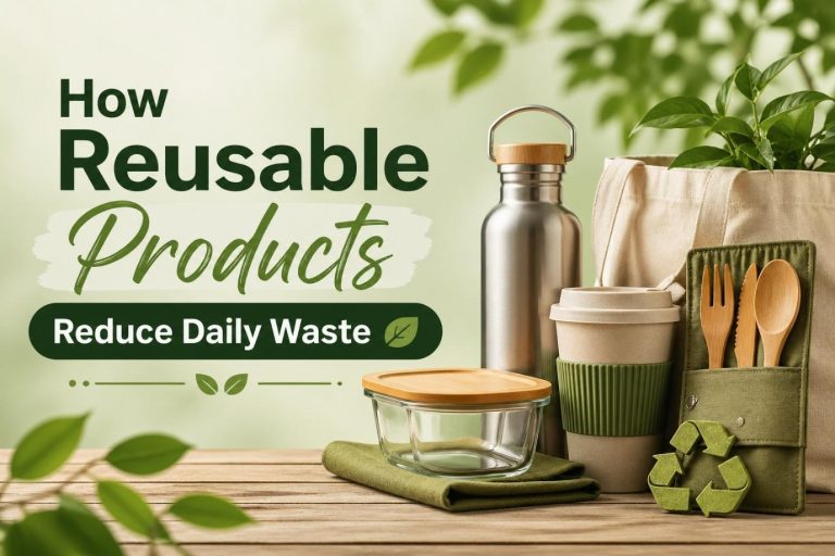 How Reusable Products Reduce Daily Waste