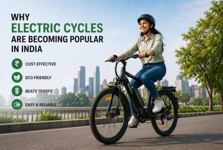 Why Electric Cycles Are Becoming Popular in India