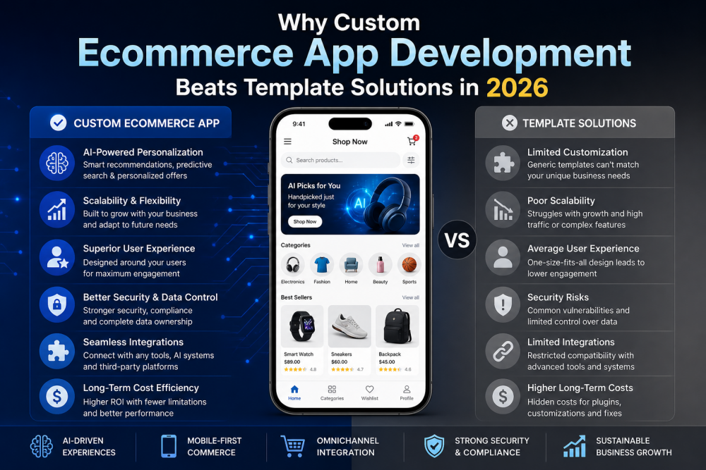 custom ecommerce app development