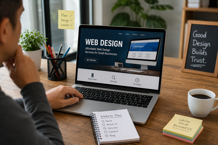Why Affordable Web Design Services Matter for Small Businesses 